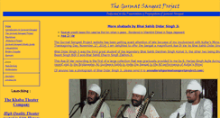 Desktop Screenshot of gurmatsangeetproject.com